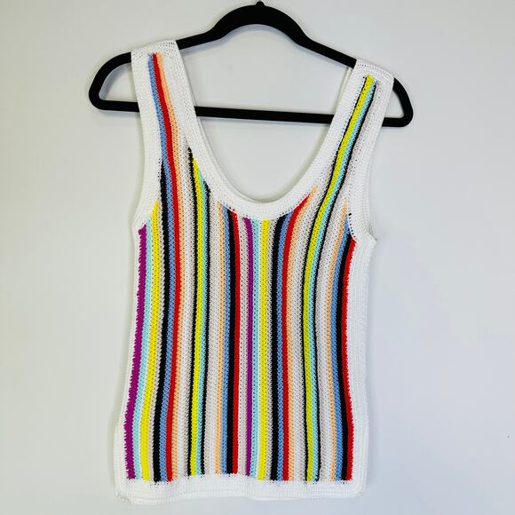 Marie Oliver Multicolor Striped Blouse - Picture 1 of 6